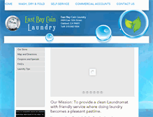 Tablet Screenshot of eastbaycoinlaundry.com